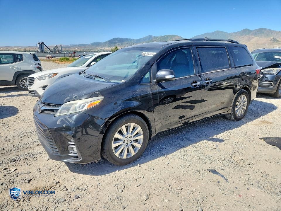 2015 TOYOTA SIENNA LIMITED PREMIUM 7-PASSENGER – Lot 56432036 auction photo