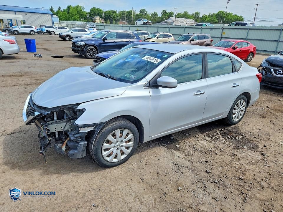 2016 NISSAN SENTRA S – Lot 56434126 auction photo