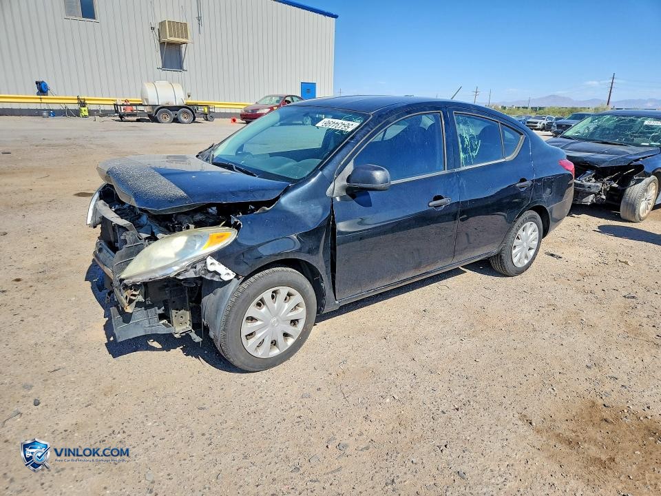 2013 NISSAN VERSA 1.6 S – Lot 56434496 auction photo
