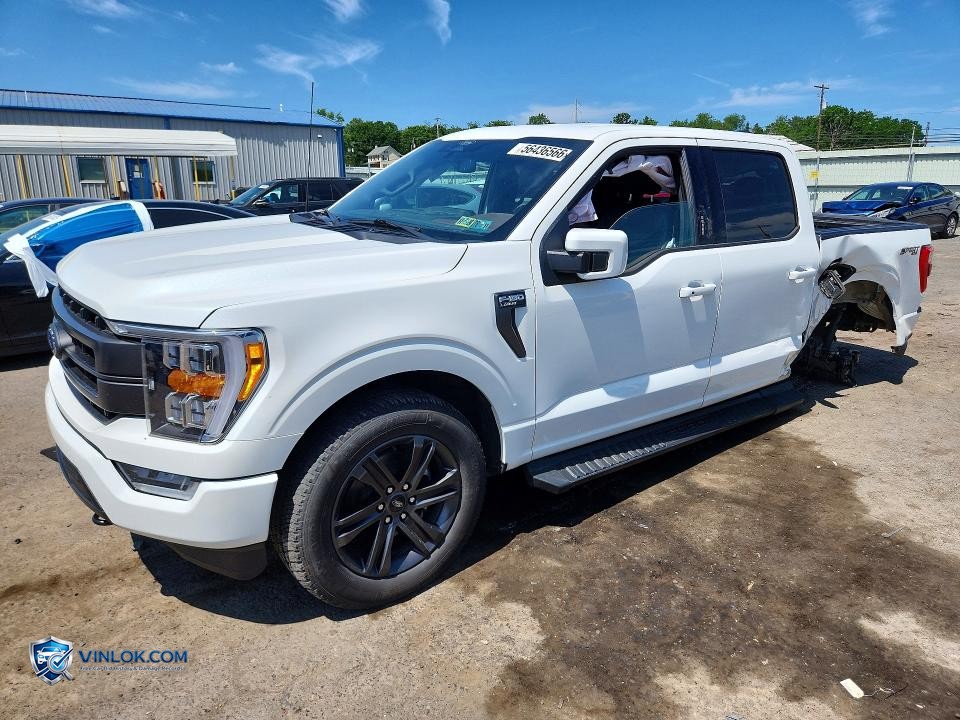 2022 FORD F150 SUPERCREW – Lot 56436566 auction photo