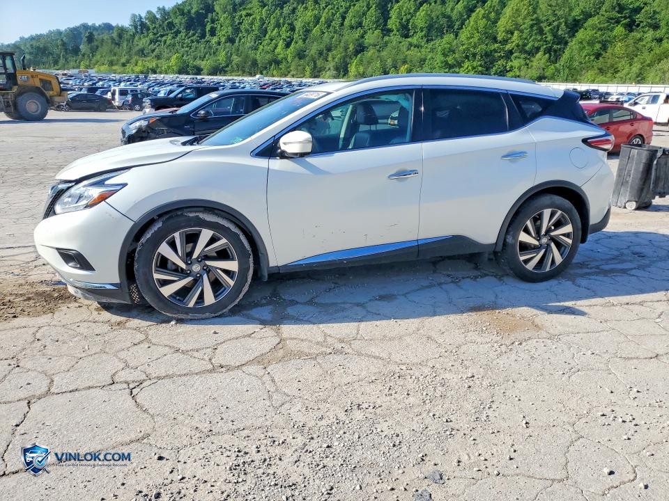 2015 NISSAN MURANO PLATINUM – Lot 56439716 auction photo