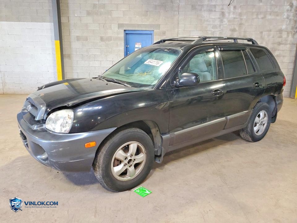 2005 HYUNDAI SANTA FE GLS – Lot 56441786 auction photo