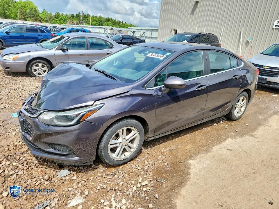 2017 CHEVROLET CRUZE LT – Lot 56443056 auction photo