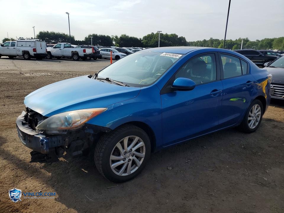 2012 MAZDA 3 I – Lot 56443886 auction photo