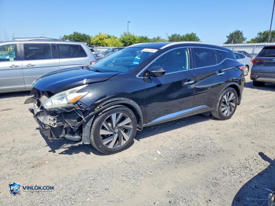 2015 NISSAN MURANO PLATINUM – Lot 56443986 auction photo