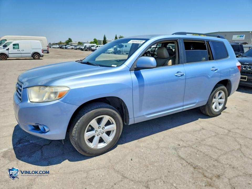 2010 TOYOTA HIGHLANDER SE – Lot 56444556 auction photo