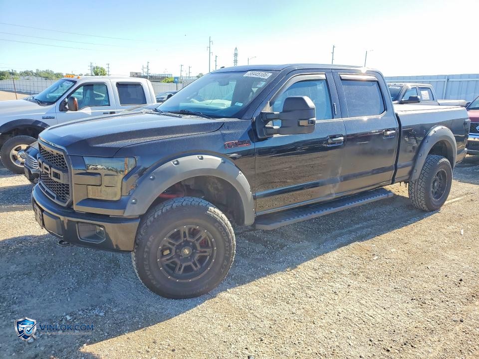 2016 FORD F150 SUPERCREW – Lot 56445186 auction photo