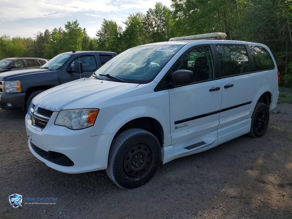 2014 DODGE GRAND CARAVAN SE – Lot 56445956 auction photo