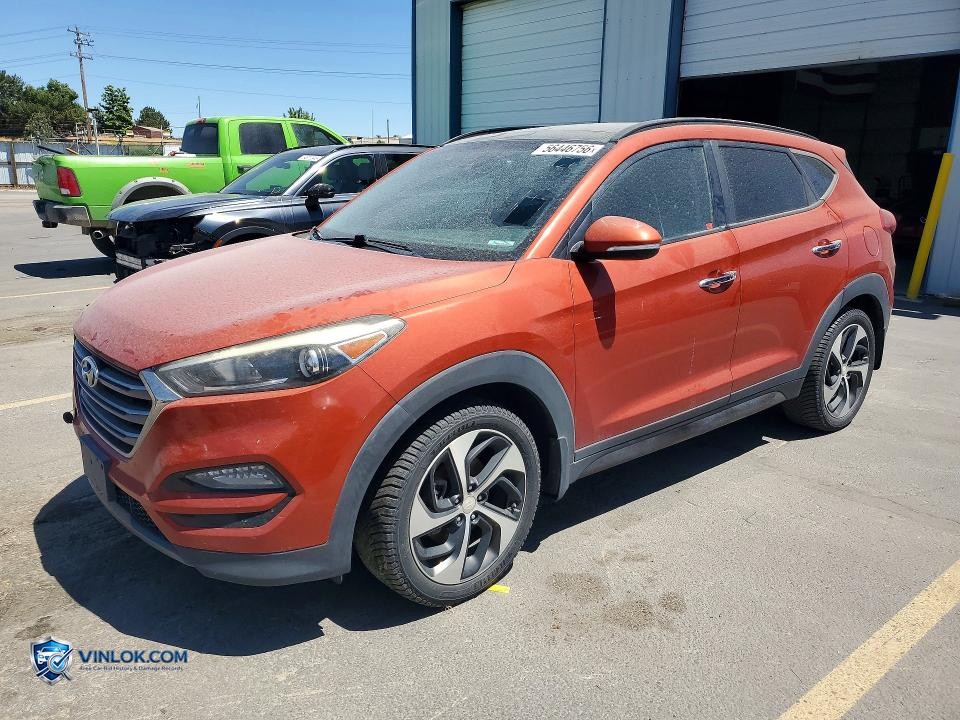 2016 HYUNDAI TUCSON LIMITED – Lot 56446756 auction photo
