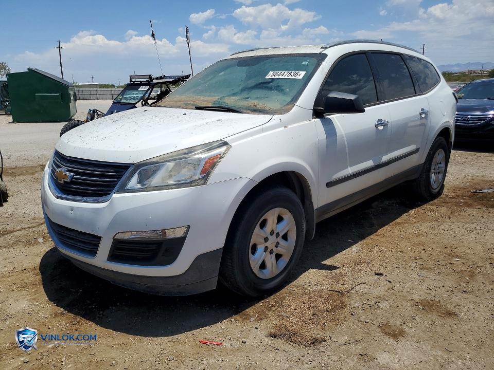 2016 CHEVROLET TRAVERSE LS – Lot 56447836 auction photo