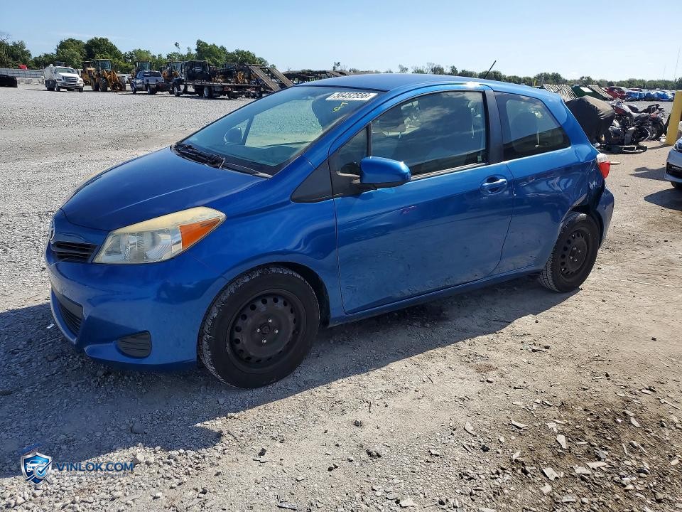 2012 TOYOTA YARIS 3-DOOR L – Lot 56452556 auction photo