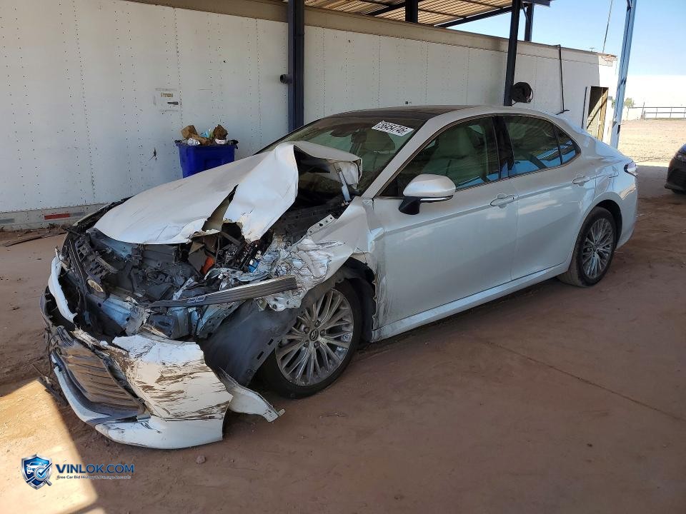 2018 TOYOTA CAMRY XLE V6 – Lot 56454746 auction photo