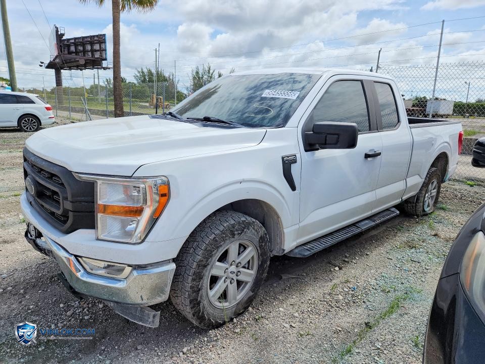 2022 FORD F150 SUPER CAB – Lot 56455556 auction photo