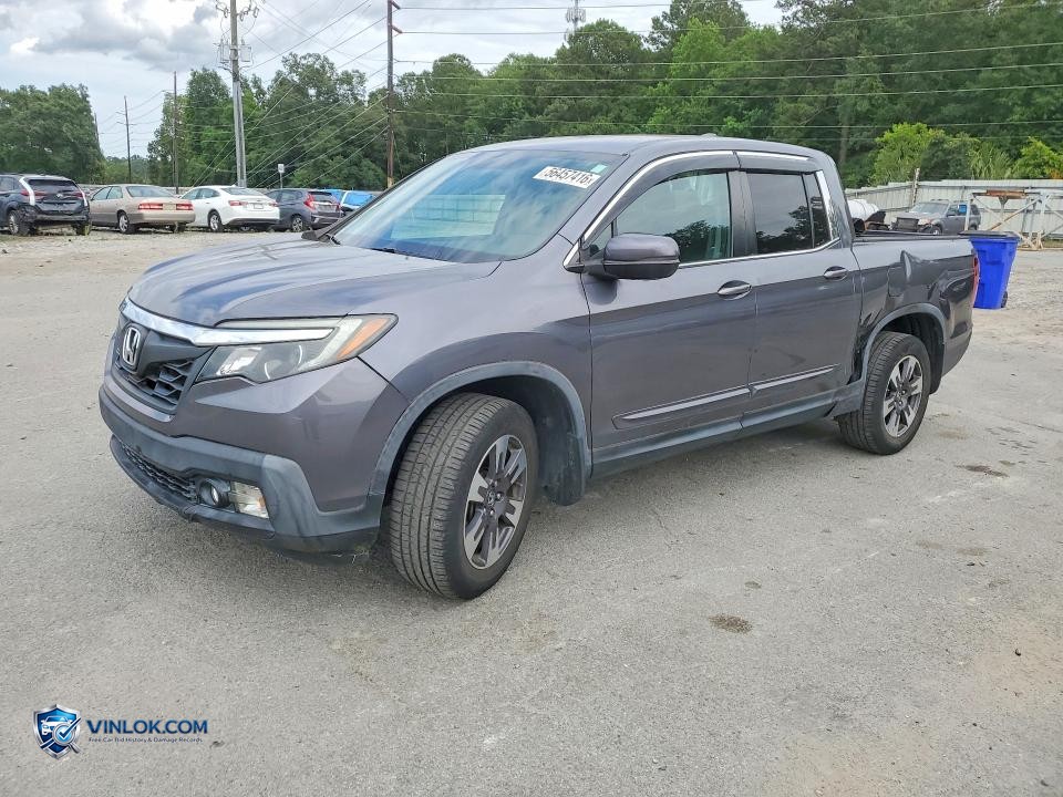 2017 HONDA RIDGELINE RTL – Lot 56457416 auction photo