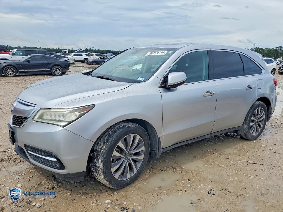 2014 ACURA MDX TECHNOLOGY – Lot 56459966 auction photo