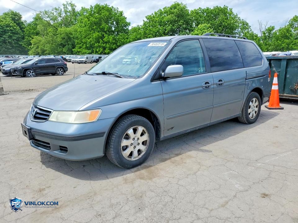 2002 HONDA ODYSSEY EXL – Lot 56460516 auction photo