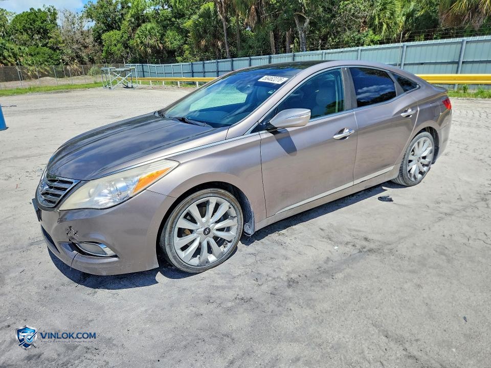2013 HYUNDAI AZERA BASE – Lot 56462276 auction photo