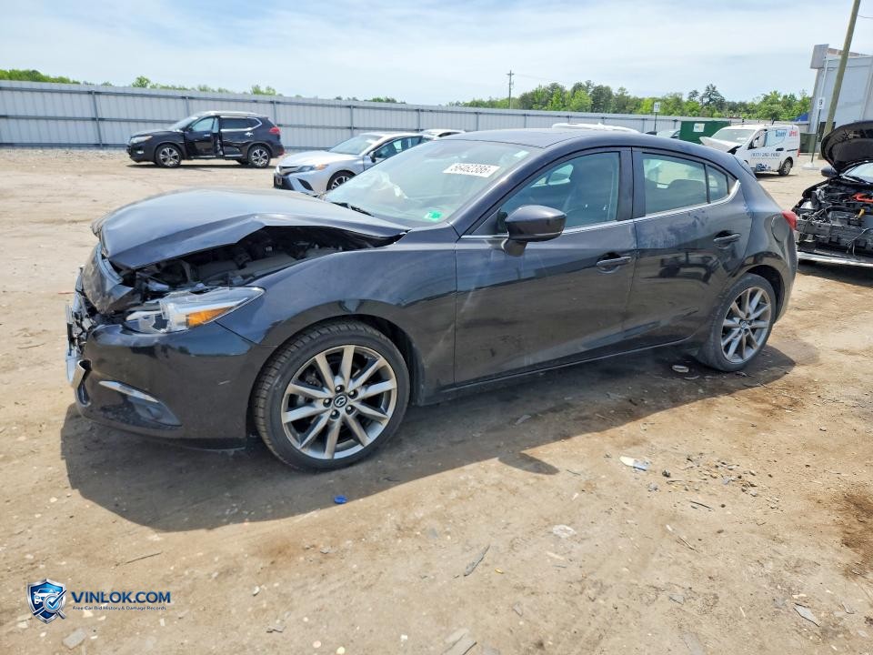 2018 MAZDA 3 GRAND TOURING – Lot 56462386 auction photo