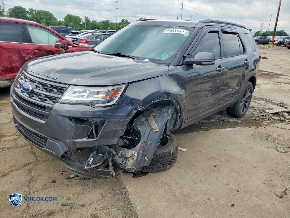 2018 FORD EXPLORER XLT – Lot 56463136 auction photo