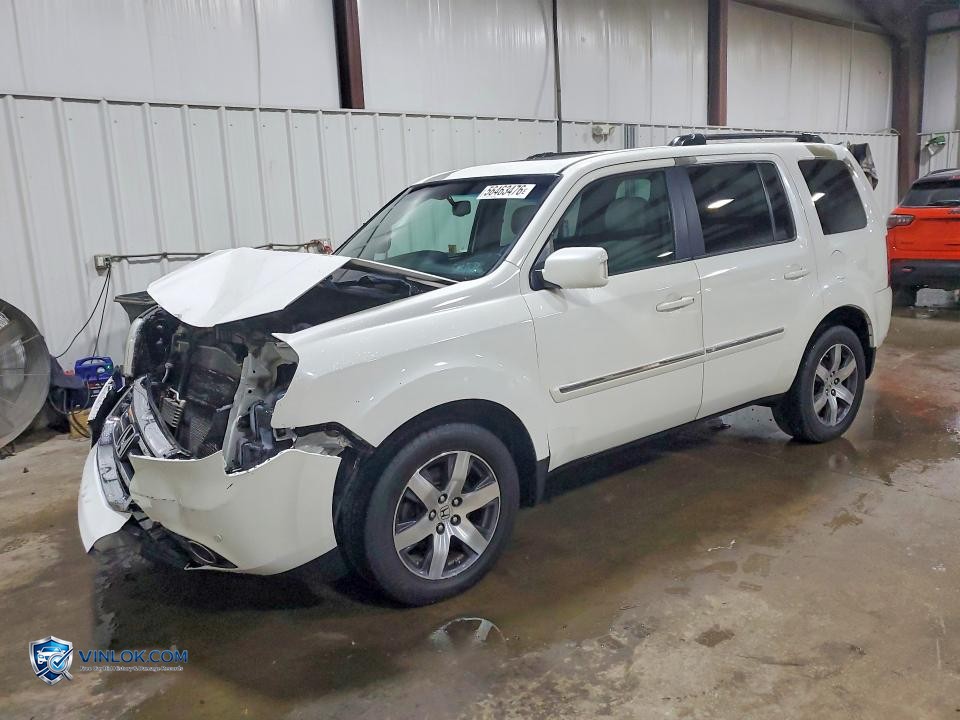 2013 HONDA PILOT TOURING – Lot 56463476 auction photo
