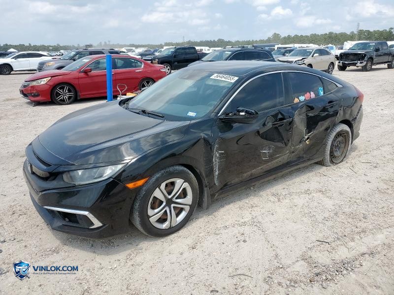2021 HONDA CIVIC LX – Lot 56464055 auction photo