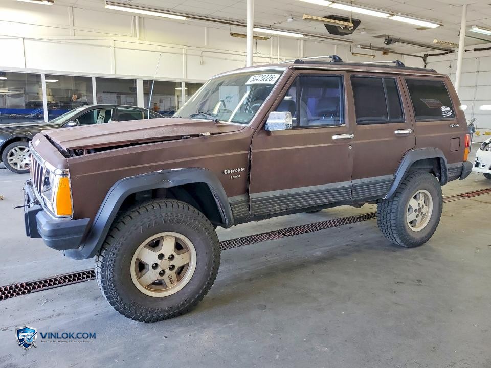 1992 JEEP CHEROKEE LAREDO – Lot 56470026 auction photo