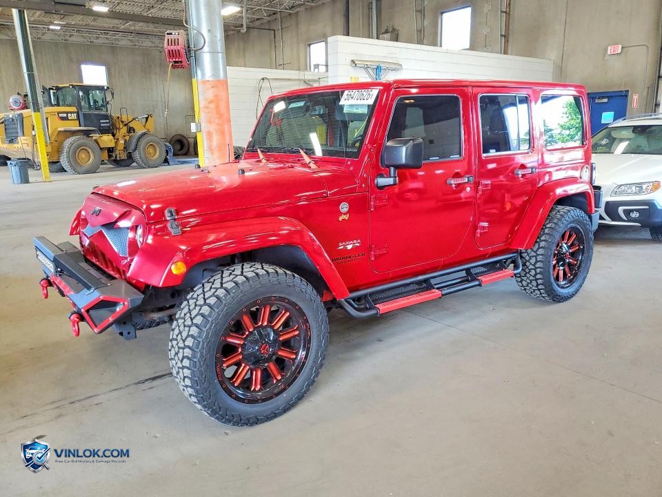 2016 JEEP WRANGLER UNLIMITED SAHARA – Lot 56470626 auction photo