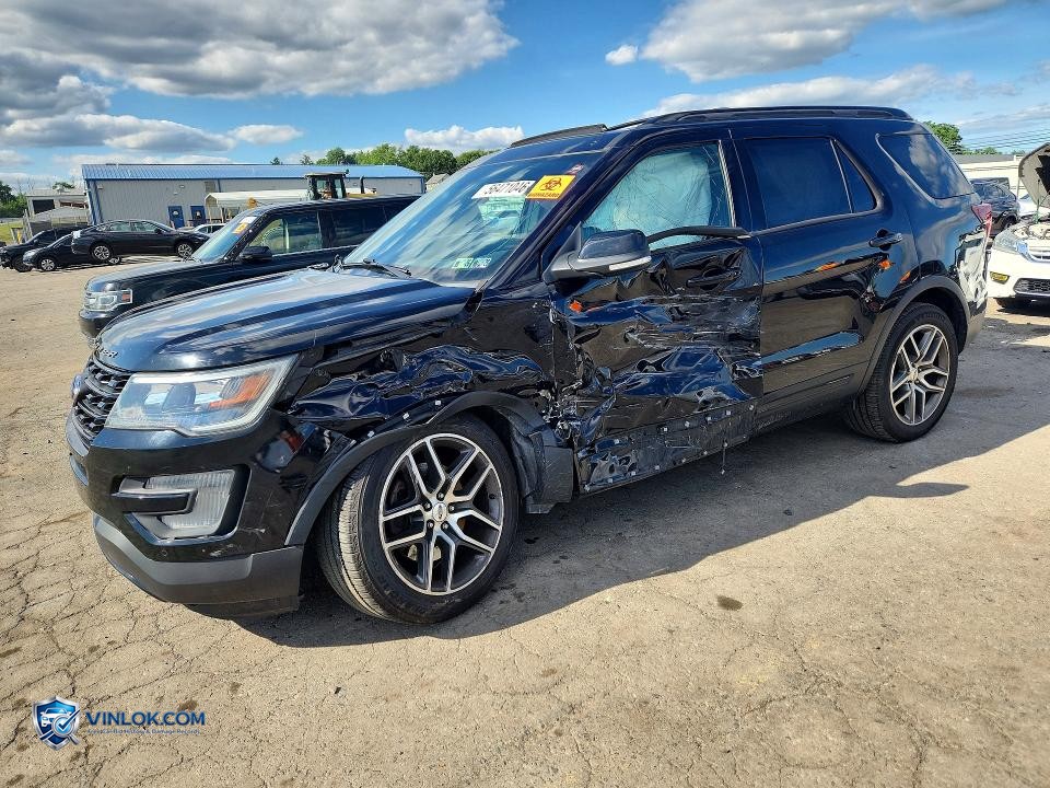 2017 FORD EXPLORER SPORT – Lot 56471046 auction photo