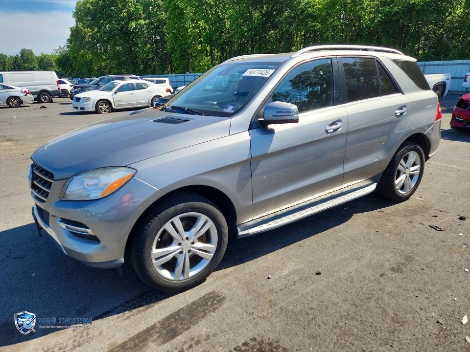 2015 MERCEDES-BENZ ML 350 4MATIC – Lot 56478426 auction photo
