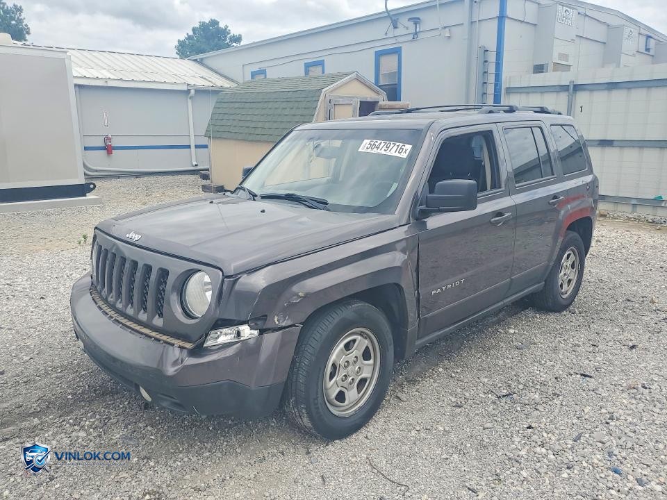 2016 JEEP PATRIOT SPORT – Lot 56479716 auction photo