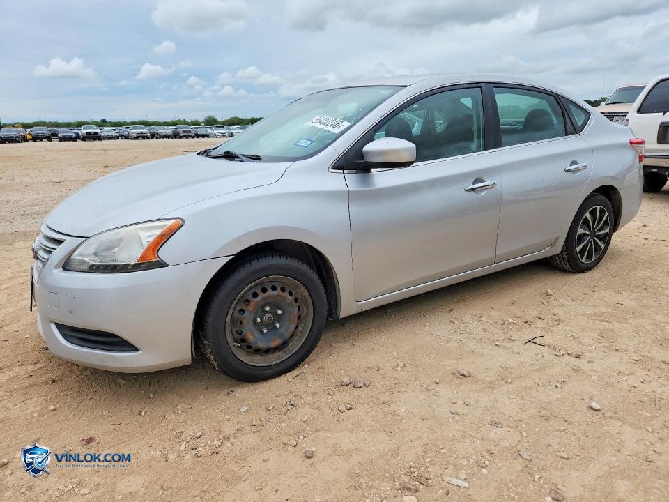 2013 NISSAN SENTRA S – Lot 56480246 auction photo