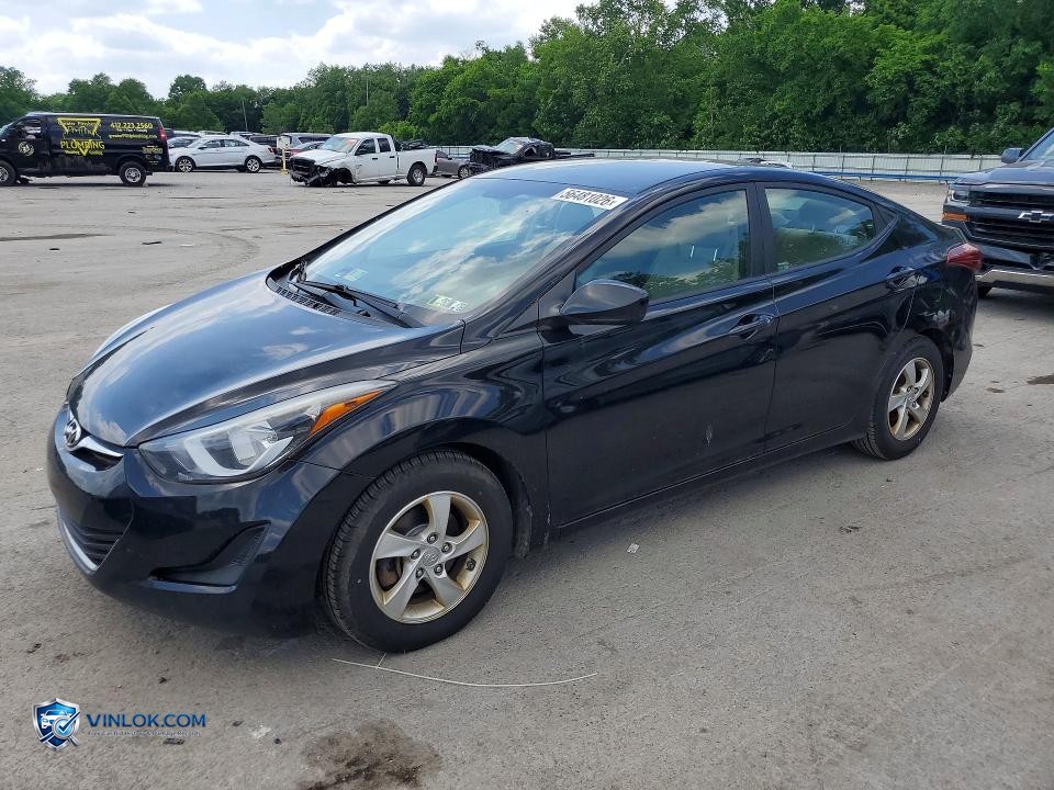 2015 HYUNDAI ELANTRA SE – Lot 56481026 auction photo