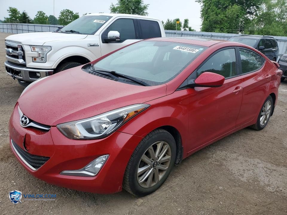 2015 HYUNDAI ELANTRA SE – Lot 56481586 auction photo