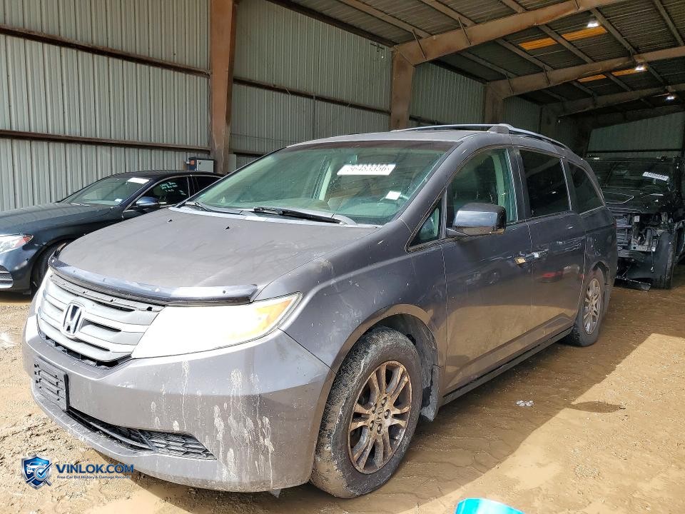 2013 HONDA ODYSSEY EXL – Lot 56483356 auction photo