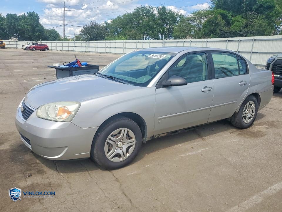 2007 CHEVROLET MALIBU LS – Lot 56483386 auction photo