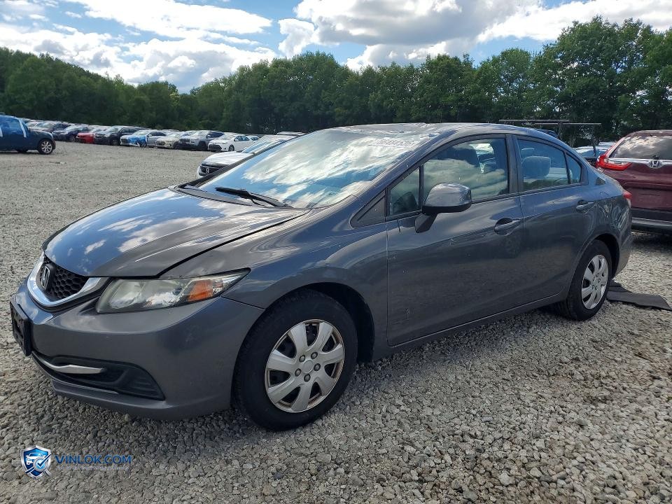 2013 HONDA CIVIC LX – Lot 56484536 auction photo