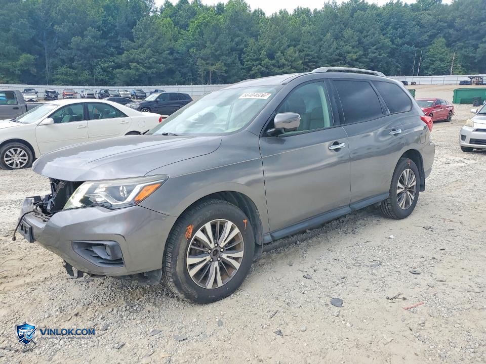 2017 NISSAN PATHFINDER SL – Lot 56484606 auction photo