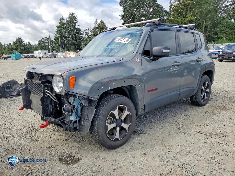 2021 JEEP RENEGADE TRAILHAWK – Lot 56485756 auction photo