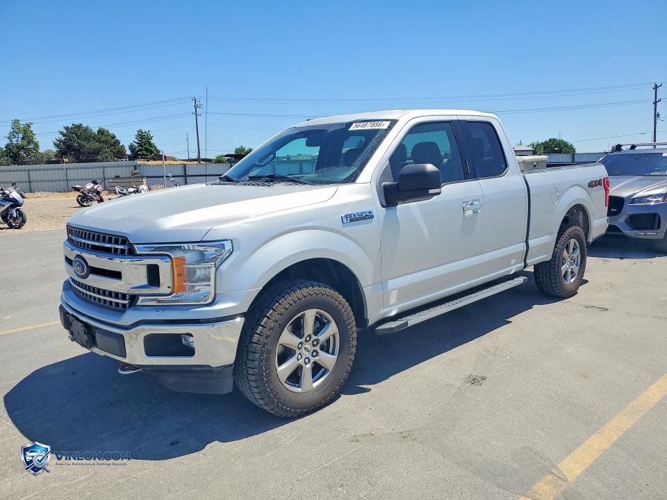 2018 FORD F150 SUPER CAB – Lot 56487886 auction photo