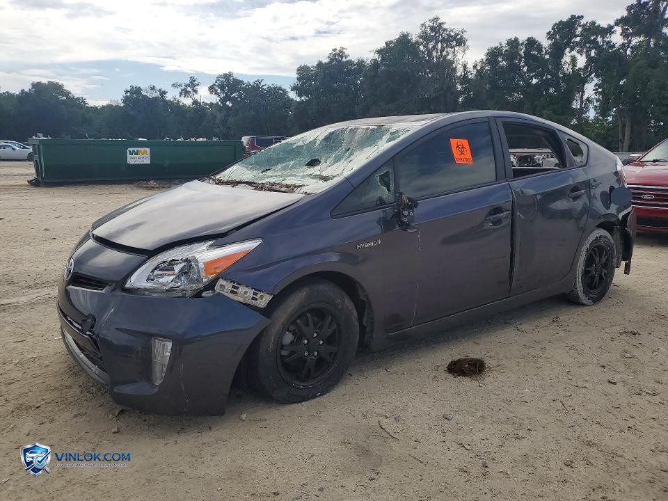 2015 TOYOTA PRIUS TWO – Lot 56489186 auction photo