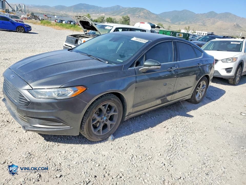 2018 FORD FUSION SE – Lot 56490556 auction photo
