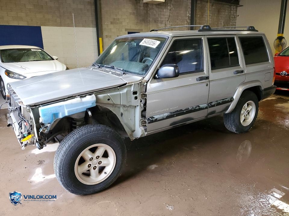 2000 JEEP CHEROKEE SPORT – Lot 56493056 auction photo