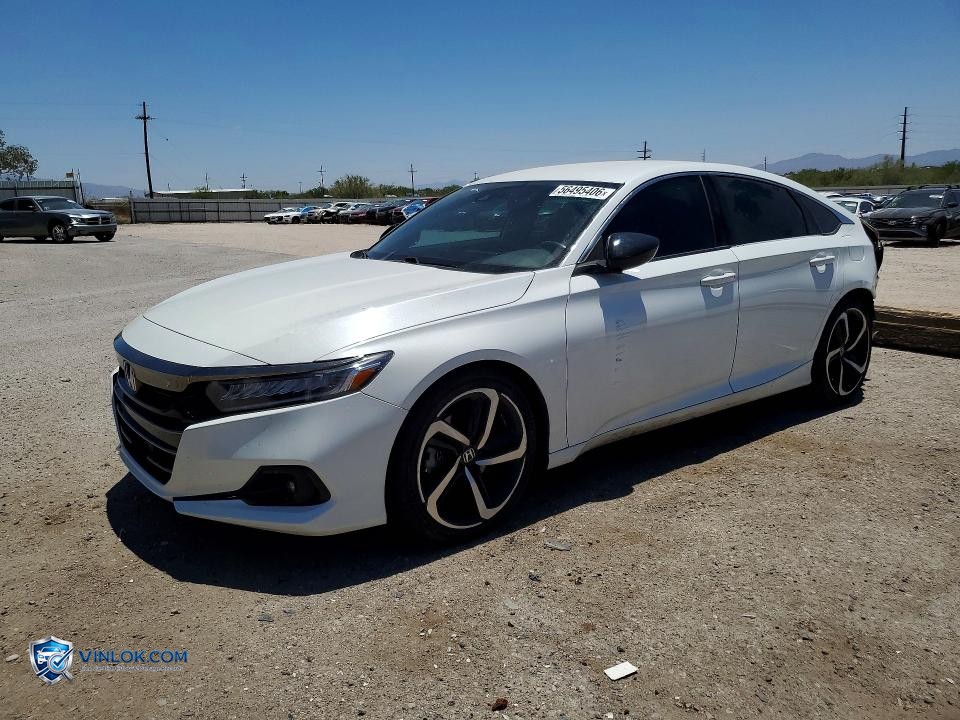 2022 HONDA ACCORD SPORT – Lot 56495406 auction photo
