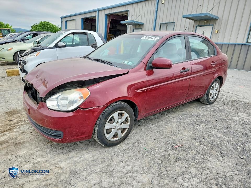 2010 HYUNDAI ACCENT GLS – Lot 56495836 auction photo