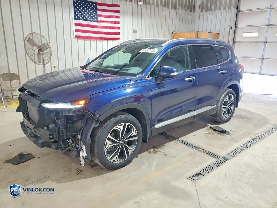 2019 HYUNDAI SANTA FE ULTIMATE 2.0T – Lot 56497106 auction photo