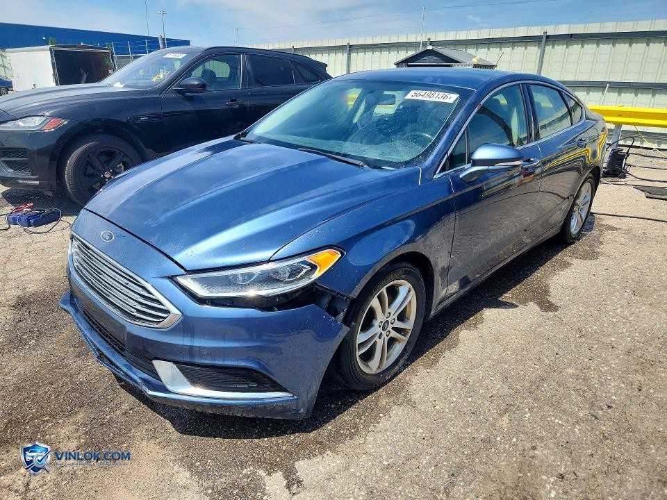 2018 FORD FUSION SE – Lot 56498136 auction photo