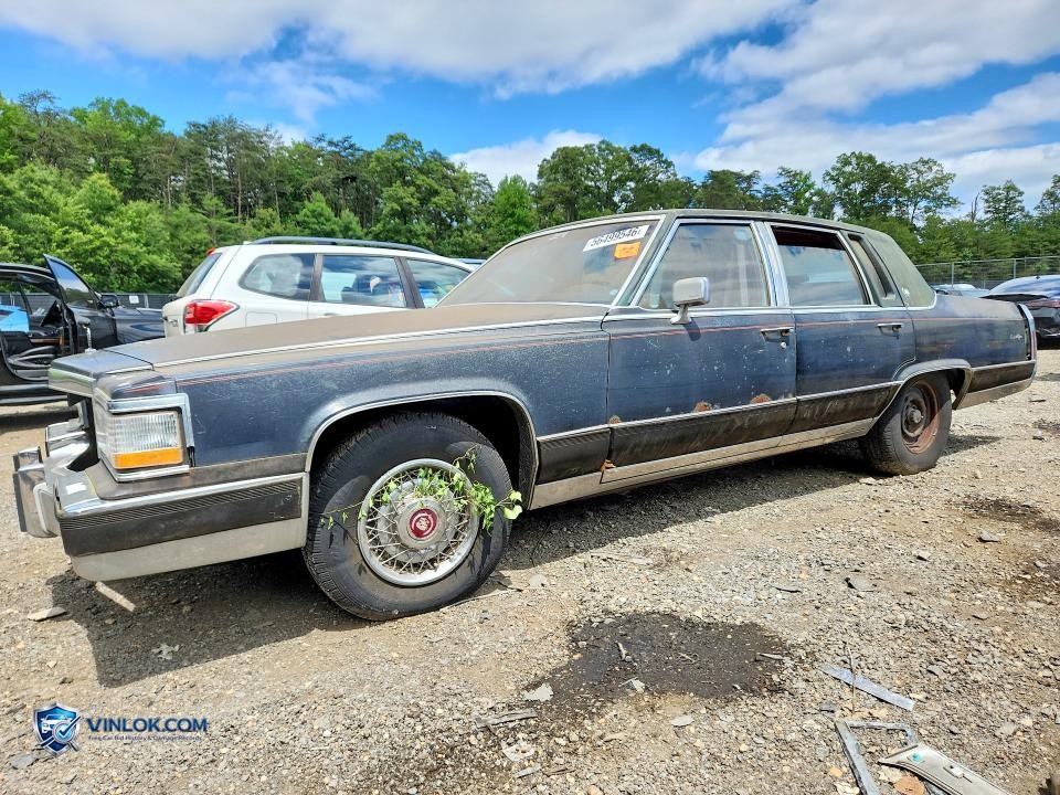 1990 CADILLAC BROUGHAM – Lot 56499546 auction photo