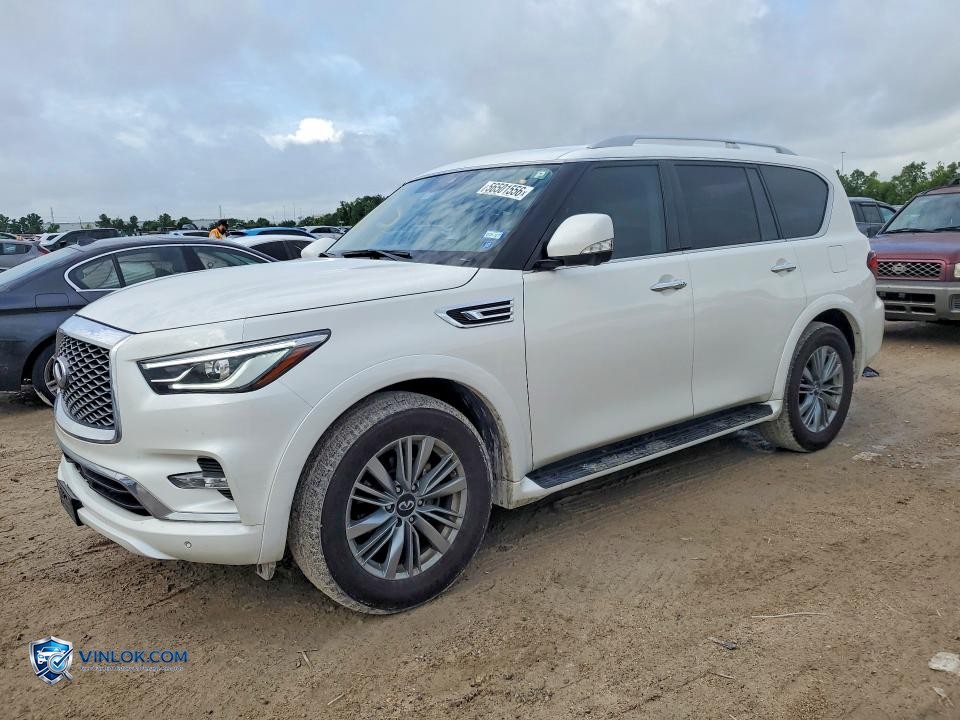 2021 INFINITI QX80 LUXE – Lot 56501556 auction photo