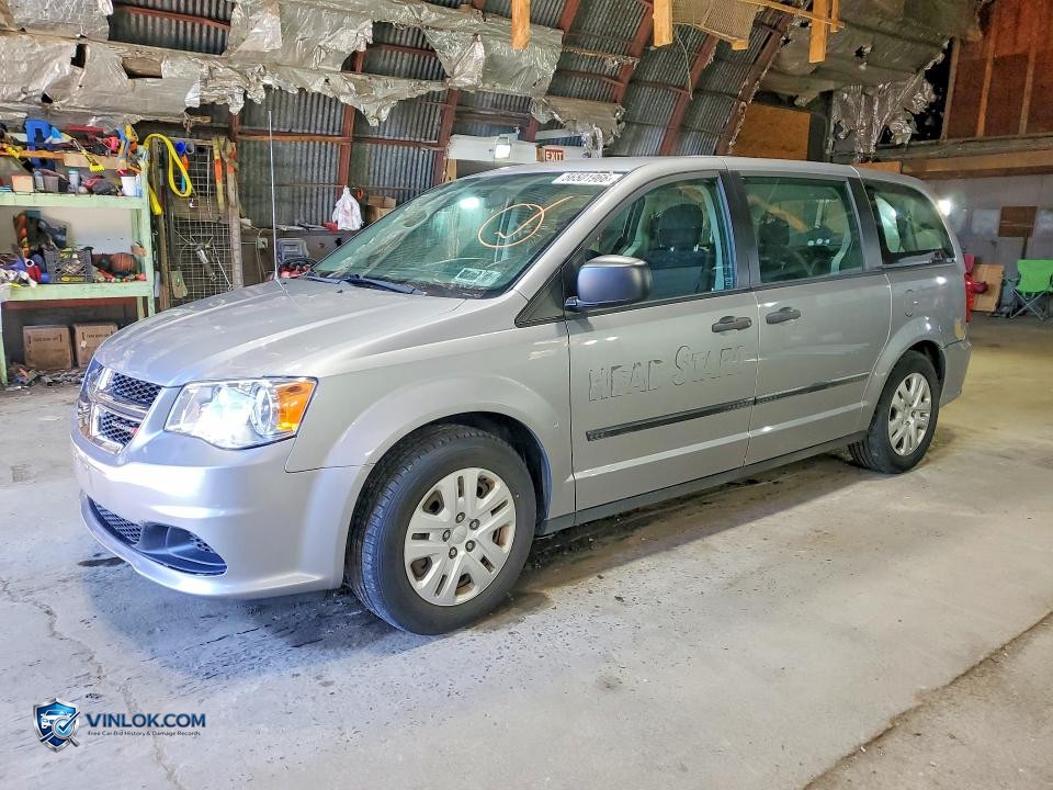 2016 DODGE GRAND CARAVAN SE – Lot 56501966 auction photo