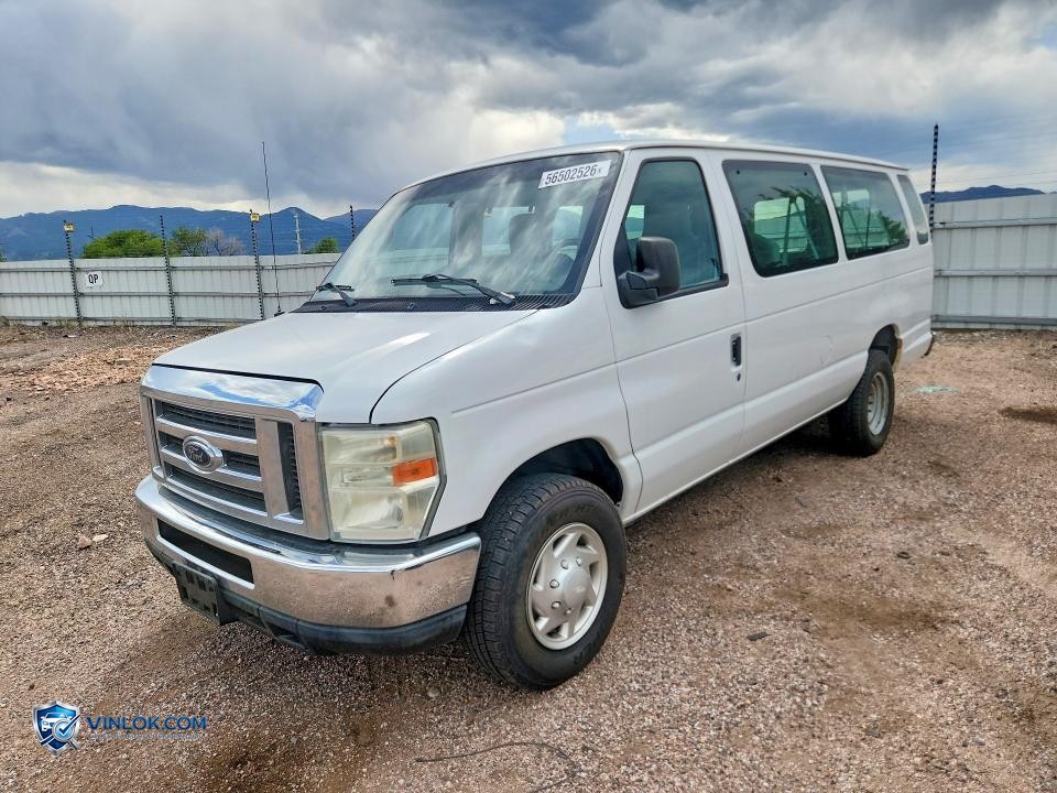 2011 FORD ECONOLINE E350 SUPER DUTY WAGON – Lot 56502526 auction photo